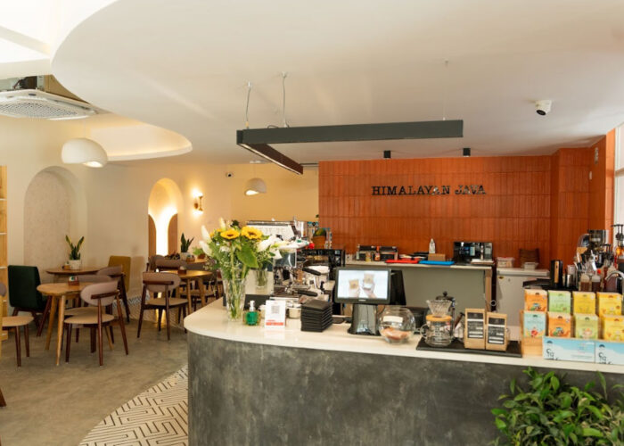 The Himalayan Java outlet at Bansbari, Kathmandu.